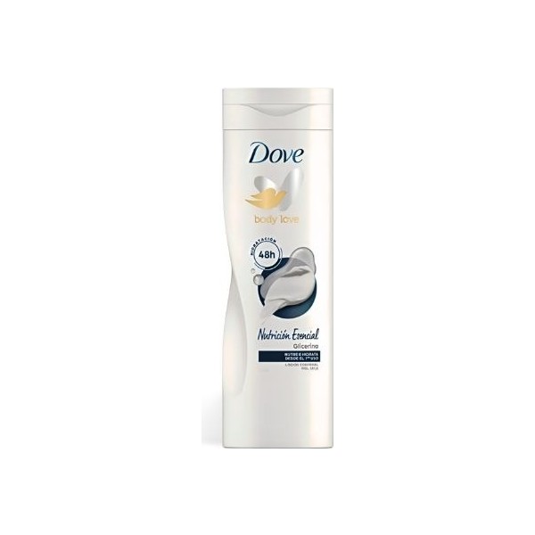 Dove Loción Corporal Nutrición Esencial para piel seca 400ml