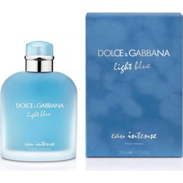 Dolce gabbana light blue pour homme eau de parfum 200ml vaporizador