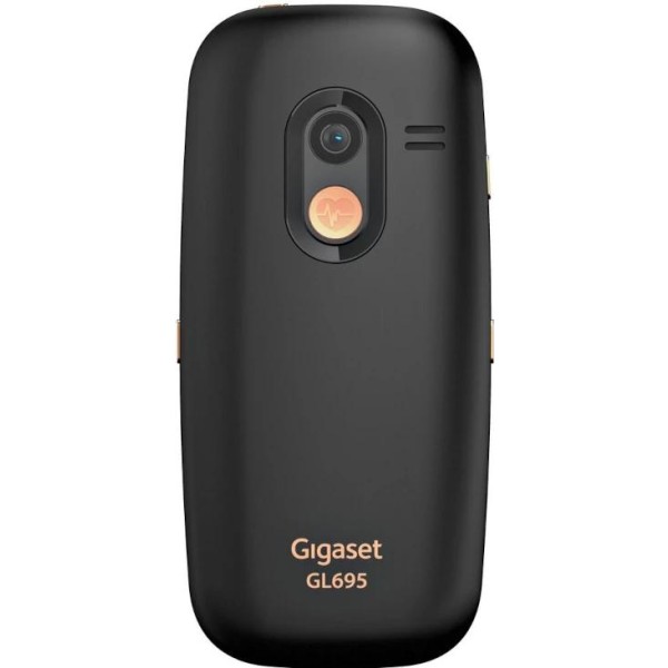 Gigaset móvil senior gl695 4g 2.31" negro + base